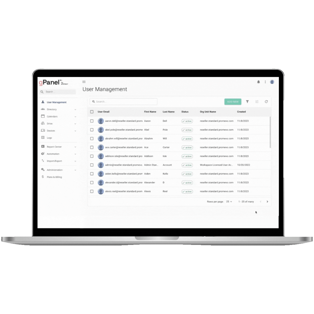 Add to Group Video gPanel Final