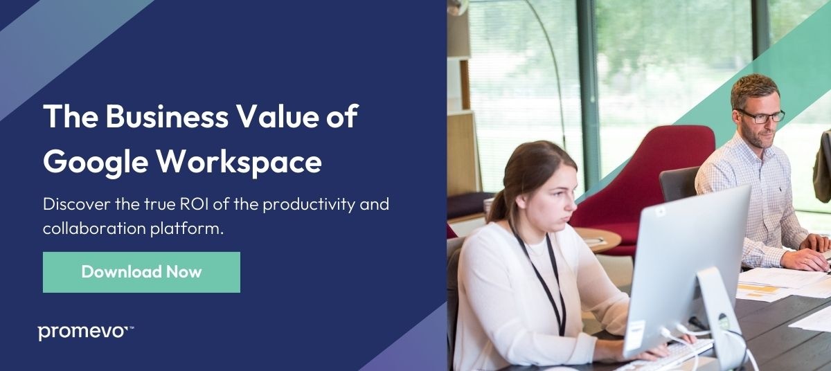 business value of google workspace