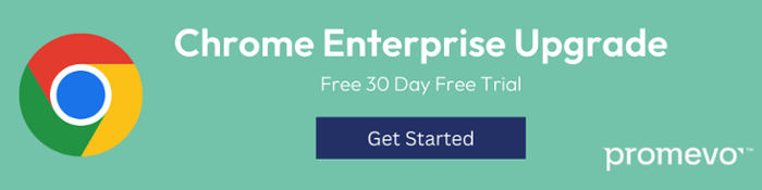 Google Chrome Enterprise Upgrade with Promevo